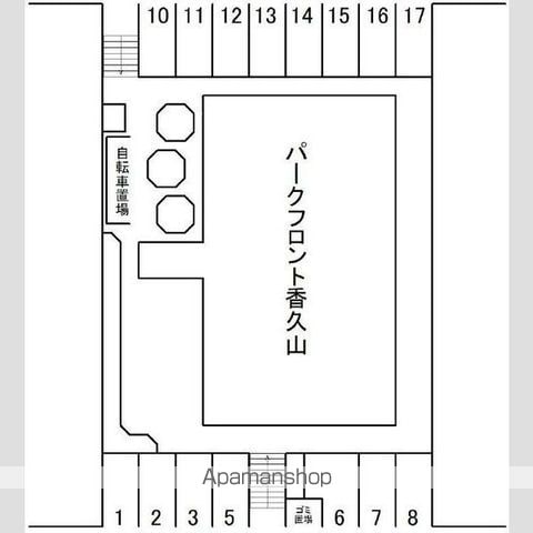 パークフロント香久山の内装写真