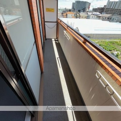 エクシード西大津[3K/47.41m2]のバルコニー