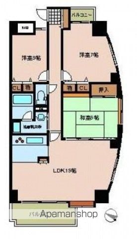 シーブリーズ東原弐番館の間取り写真