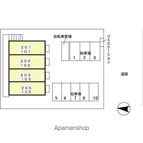 リベルテ月曜館 105 ｜ 岐阜県岐阜市宇佐南４丁目14-11（賃貸アパート1K・1階・36.95㎡） その22