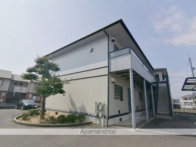 グリーンビレッジA棟の外観写真