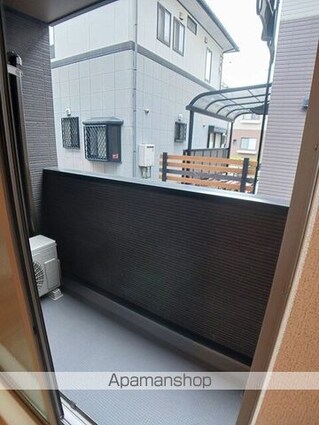 ブリリアントⅡ[1LDK/47.42m2]のバルコニー