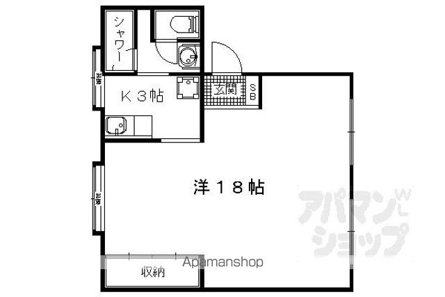 創栄山科ビルの間取り写真