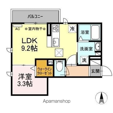 サンイーストの間取り写真