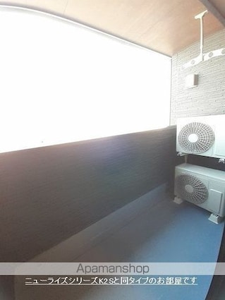 カーサ・ラッフィナートⅡ　Ｂ[2LDK/59.55m2]のバルコニー