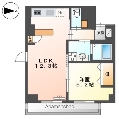 【（仮称）妙蓮寺マンションの間取り】