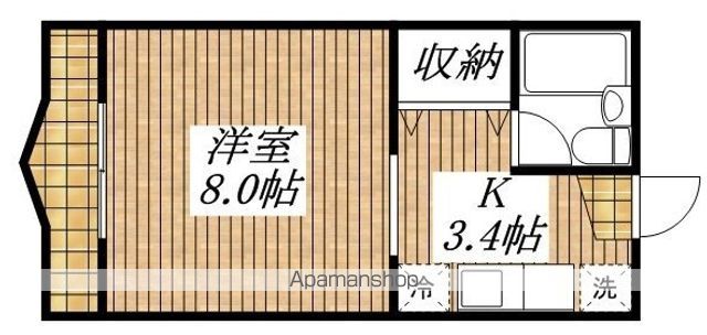 【立川市柏町のマンションの間取り】