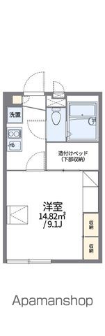 レオパレス英俊Ｅの間取り