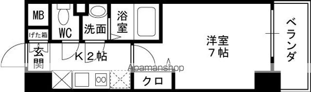 ジュネス高津公園の間取り写真