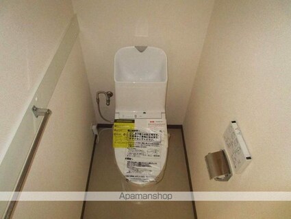 徳島県徳島市山城西２丁目[1K/24.31m2]のトイレ