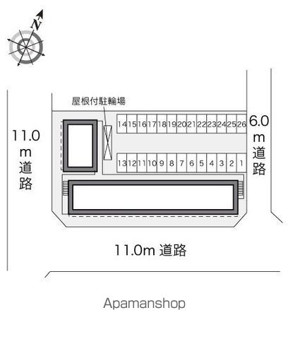 レオパレスプレステージⅢ 109 ｜ 千葉県成田市並木町143-16（賃貸アパート1K・1階・31.05㎡） その15