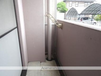 ロイヤルハーモニー[1K/26.5m2]のバルコニー