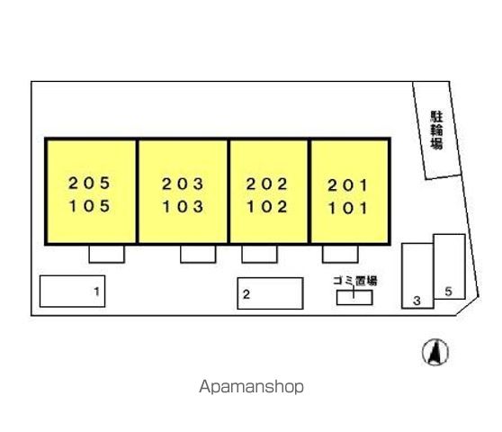 シェル・ドゥ 105 ｜ 千葉県柏市西原４丁目7-52（賃貸アパート1LDK・1階・35.30㎡） その24