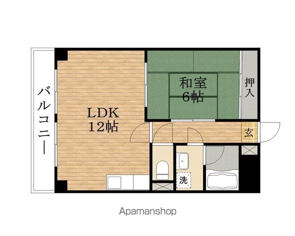 佐々木マンションの間取り写真