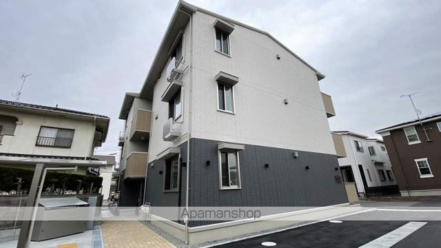 クレールD棟の外観写真