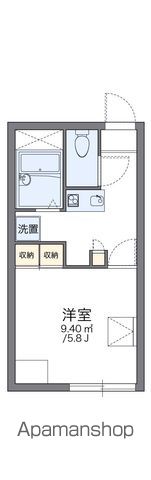 レオパレス大麻新町の間取り写真
