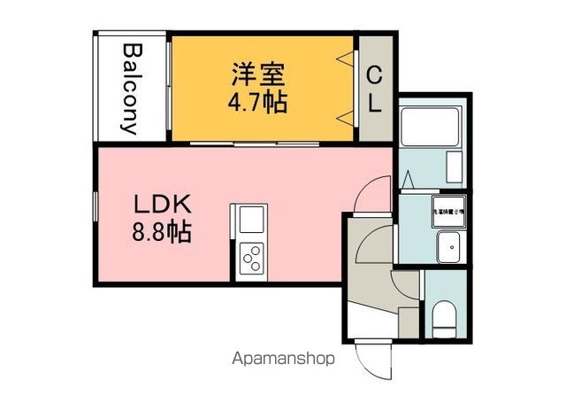 リタリッチ五番館の間取り写真
