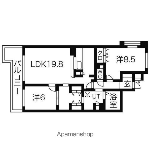 アイユー八事の間取り写真