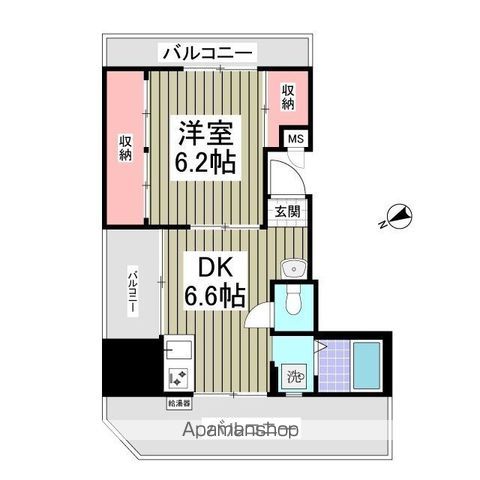 エスティドミールの間取り写真