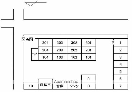 香川県高松市国分寺町福家[2DK/42.7m2]の配置図