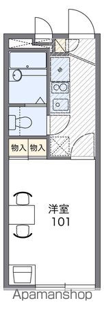 レオパレスフェーヴ 104 ｜ 神奈川県横浜市栄区犬山町2-8（賃貸アパート1K・1階・19.87㎡） その2