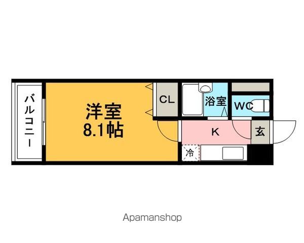 アリビオ百年橋通りの間取り