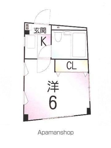 コーポ富士峰の間取り写真