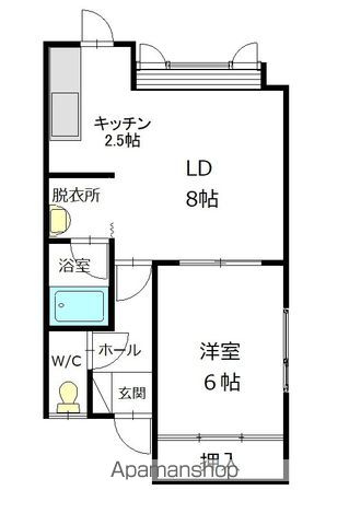 パセオ東光4.1の間取り写真