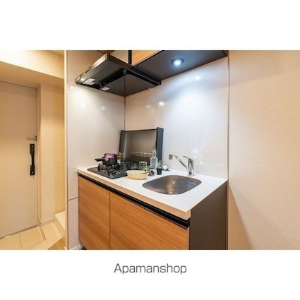 市谷台町坂フロント[1K/25.02m2]のキッチン