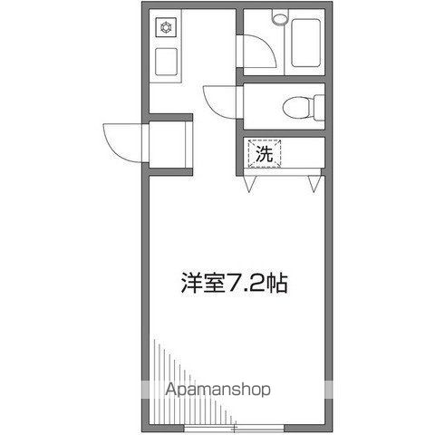 中野区若宮のマンションの間取り