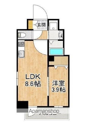 GRAND LAKE COURT浜大津駅前の間取り写真