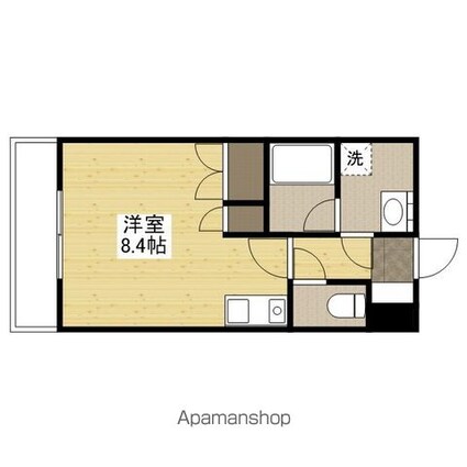 石田ビル[1R/23.58m2]の間取図