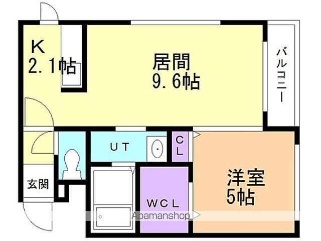 マストライフ南4条の間取り写真