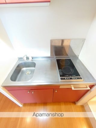 山梨県富士吉田市上吉田４丁目[1K/26.49m2]のキッチン