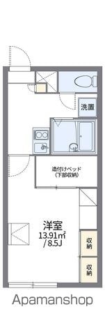 レオパレスSHIN前田の間取り写真
