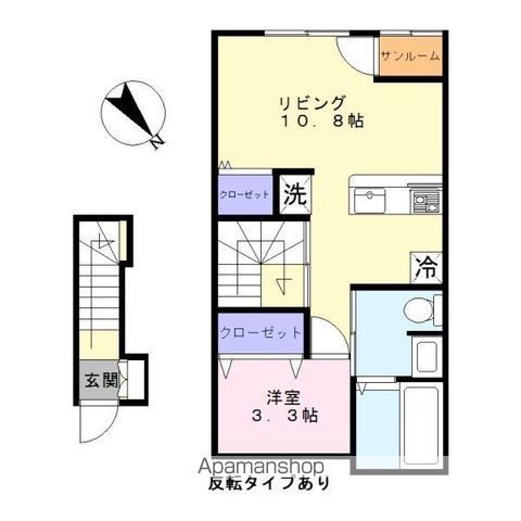 パークコート城東A棟の間取り写真