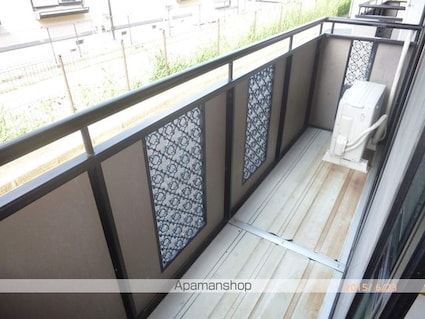 ファミール林[2LDK/52.09m2]のバルコニー