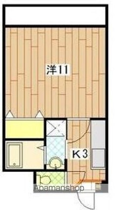 クレールミタキ[1K/30.16m2]の間取図