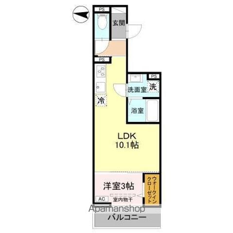 DーSERENO北野の間取り写真