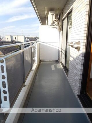 東京都中野区白鷺２丁目[3LDK/57m2]のバルコニー