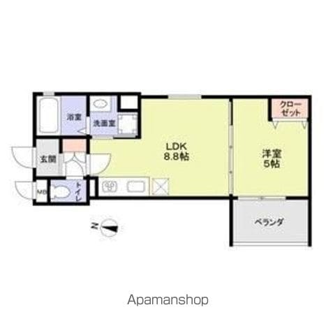 CASA CALMA上野口の間取り写真