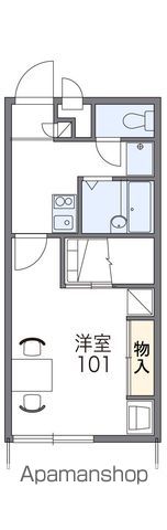 レオパレスMONTPIANNEの間取り写真