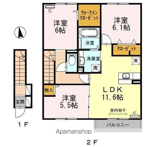 和歌山市松ケ丘３丁目 2階建 築12年のイメージ