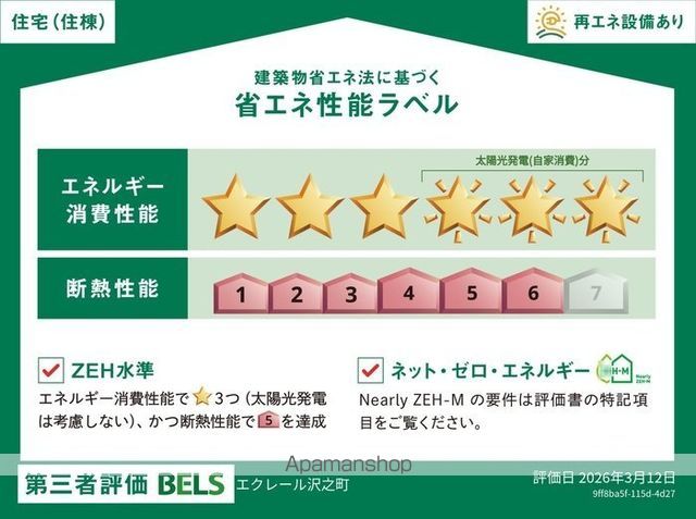 エクレール沢之町の内装写真