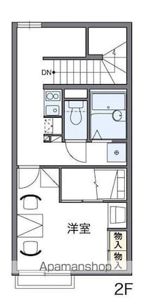 レオパレスＹＯＵＴＯ[1K/28.15m2]の間取図