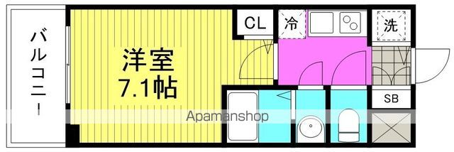 S−RESIDENCE天満GRACISの間取り写真