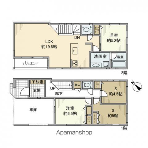 【船橋戸建の間取り】