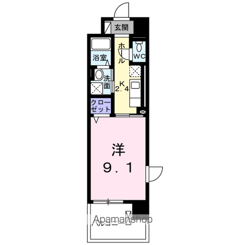 プラシードの間取り写真