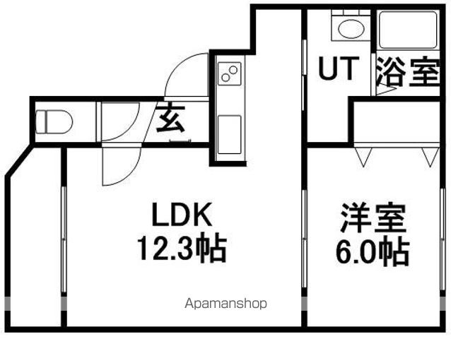 コパン栄通の間取り写真