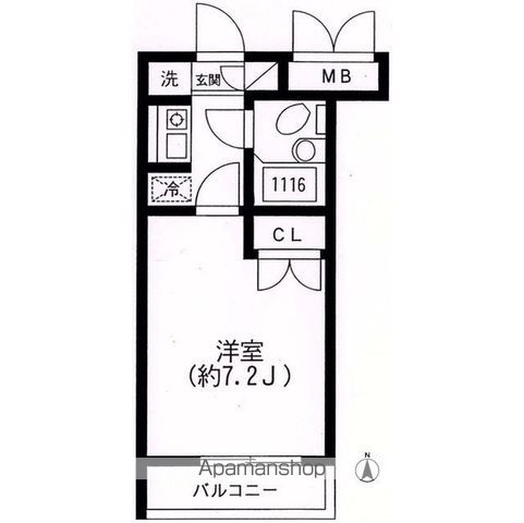 スカイヒル生田の間取り写真